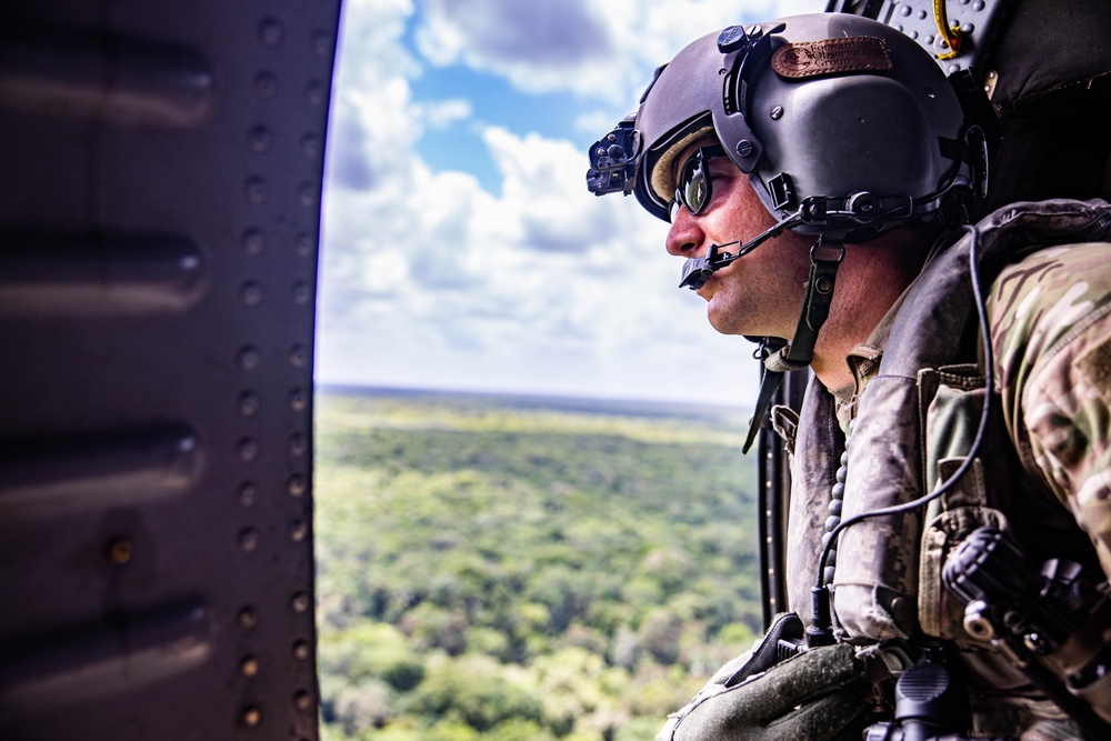 UH-60 Black Hawk in Guyana during TRADEWINDS 23