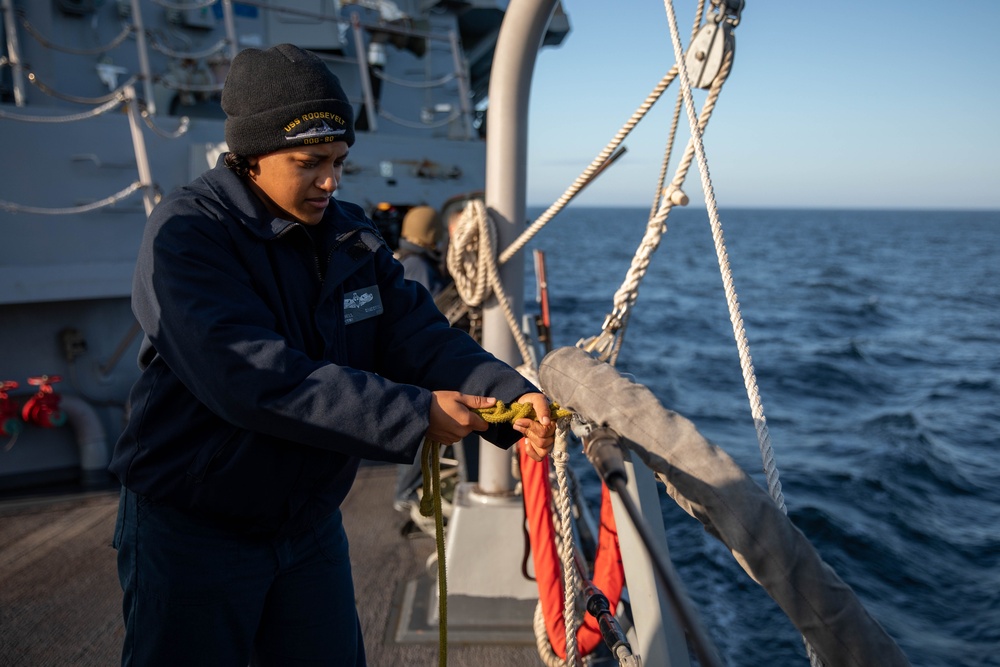 USS Roosevelt Arrives in Helsinki, Finland