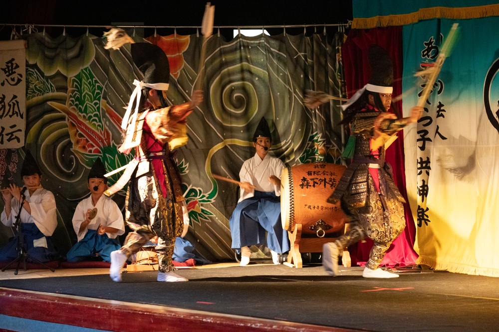 Japanese American Society shares evil fox legend with air station community