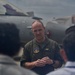 366th Fighter Wing speaks with Iwakuni city Mayor at MCAS Iwakuni