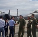 366th Fighter Wing speaks with Iwakuni city Mayor at MCAS Iwakuni