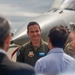 366th Fighter Wing speaks with Iwakuni city Mayor at MCAS Iwakuni
