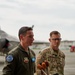 366th Fighter Wing speaks with Iwakuni city Mayor at MCAS Iwakuni