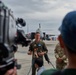 366th Fighter Wing speaks with Iwakuni city Mayor at MCAS Iwakuni