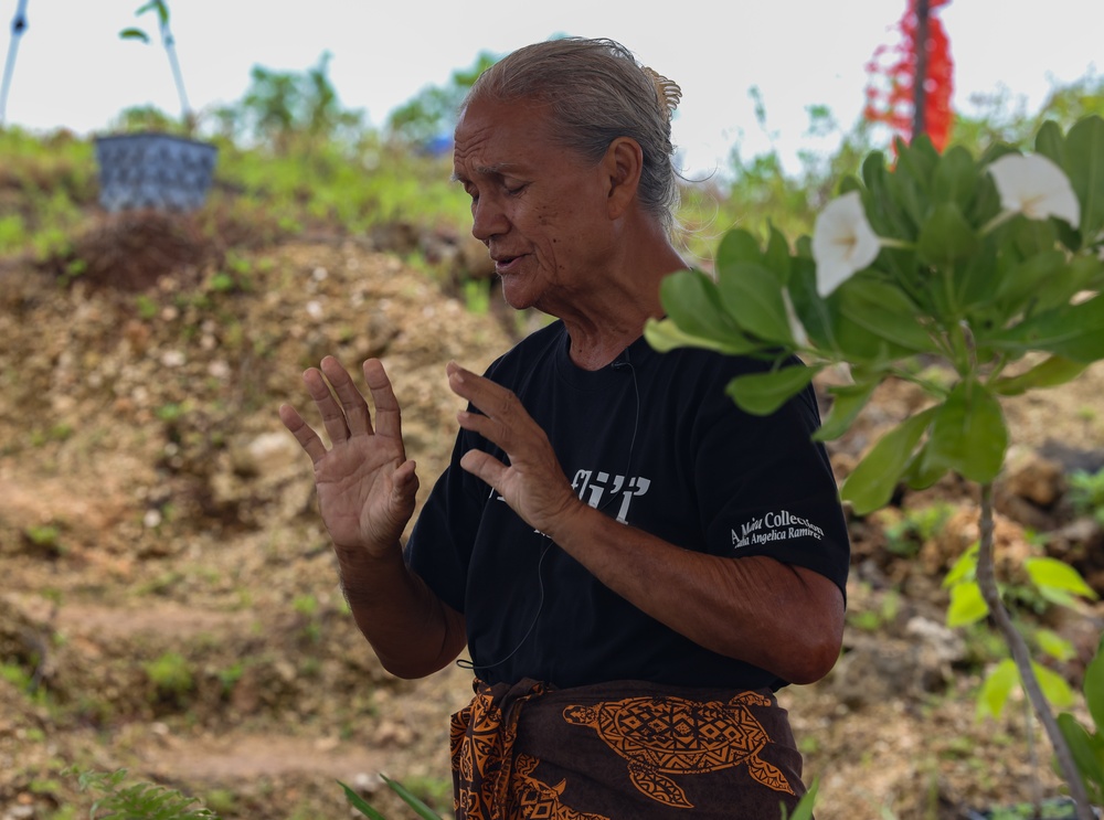 Cultural Ritual Honors Burials at Sabånan Fadang Area of Camp Blaz