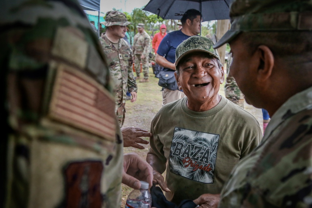 Typhoon Mawar roof repair mission complete
