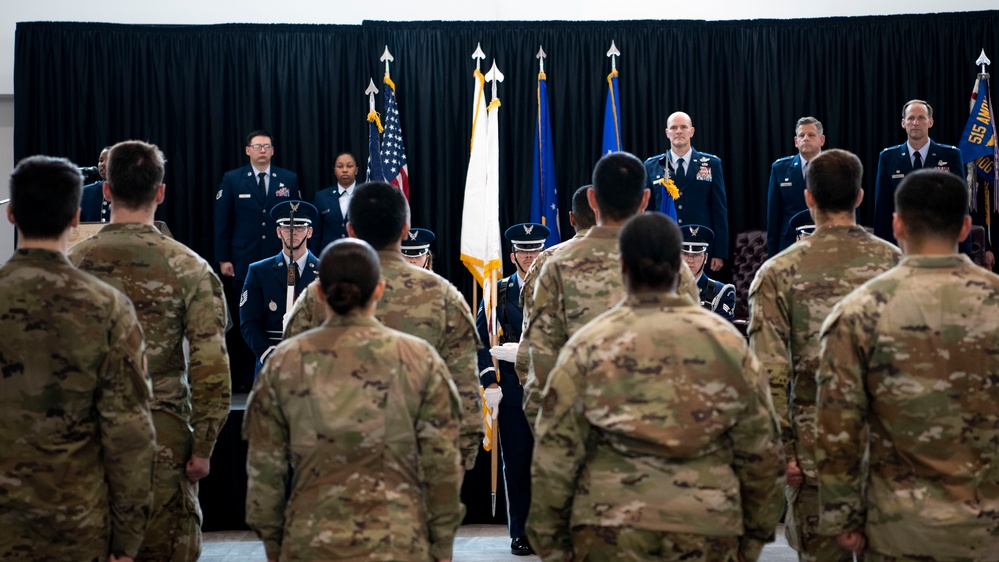 515th Air Mobility Operations Group Changes Command