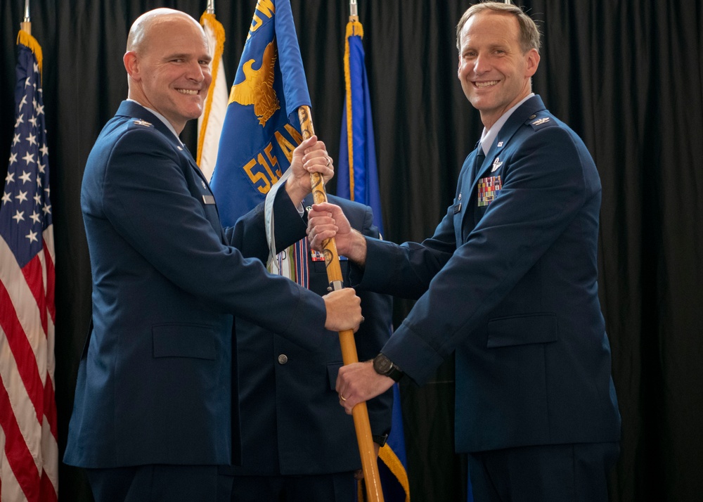 515th Air Mobility Operations Group Changes Command