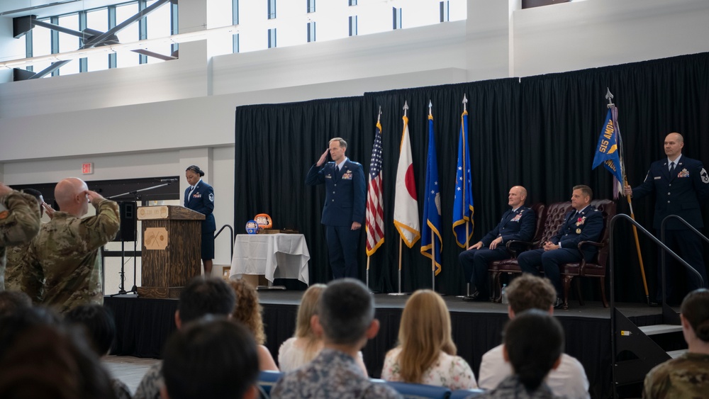 515th Air Mobility Operations Group Changes Command