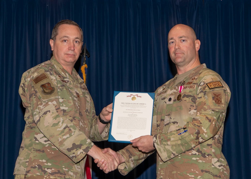 374th Civil Engineer Squadron Changes Command