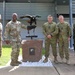 First Corps Commander meets &quot;Courage&quot; the eagle