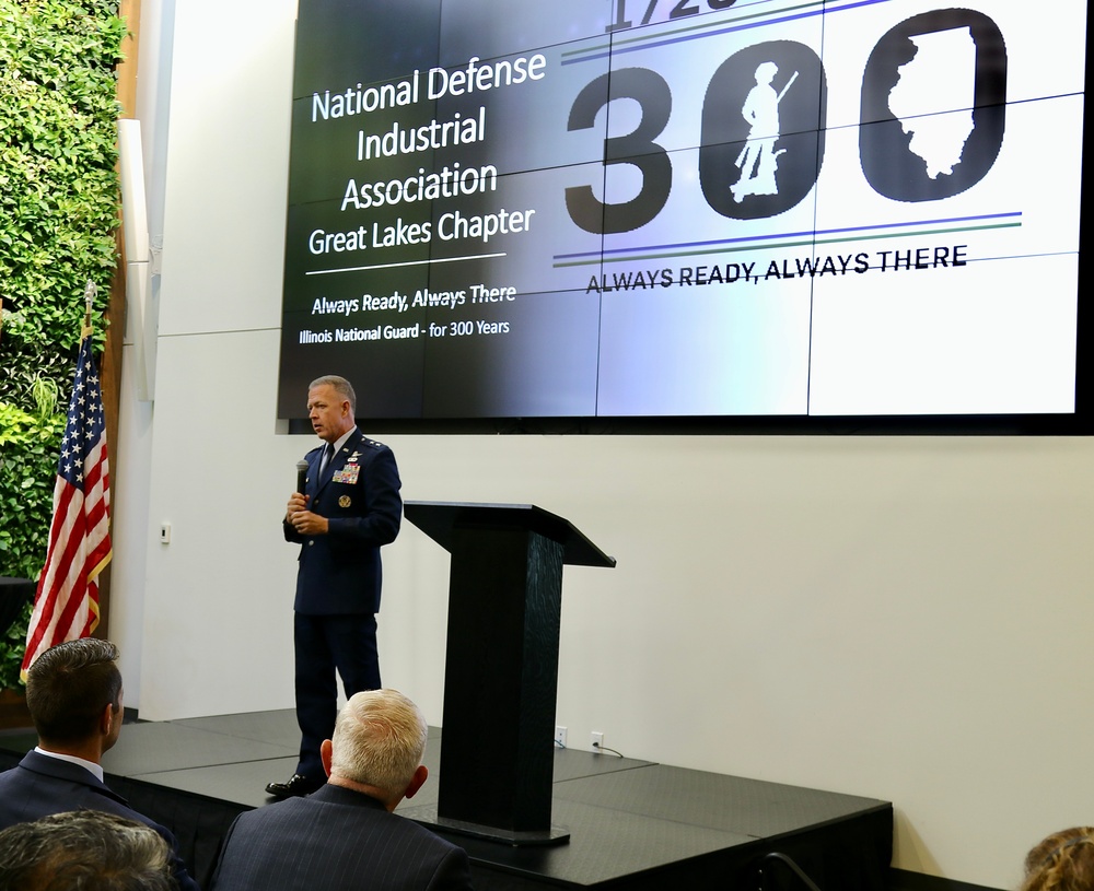 Adjutant General of Illinois Speaks at National Defense Industrial Association Great Lakes' Annual Meeting