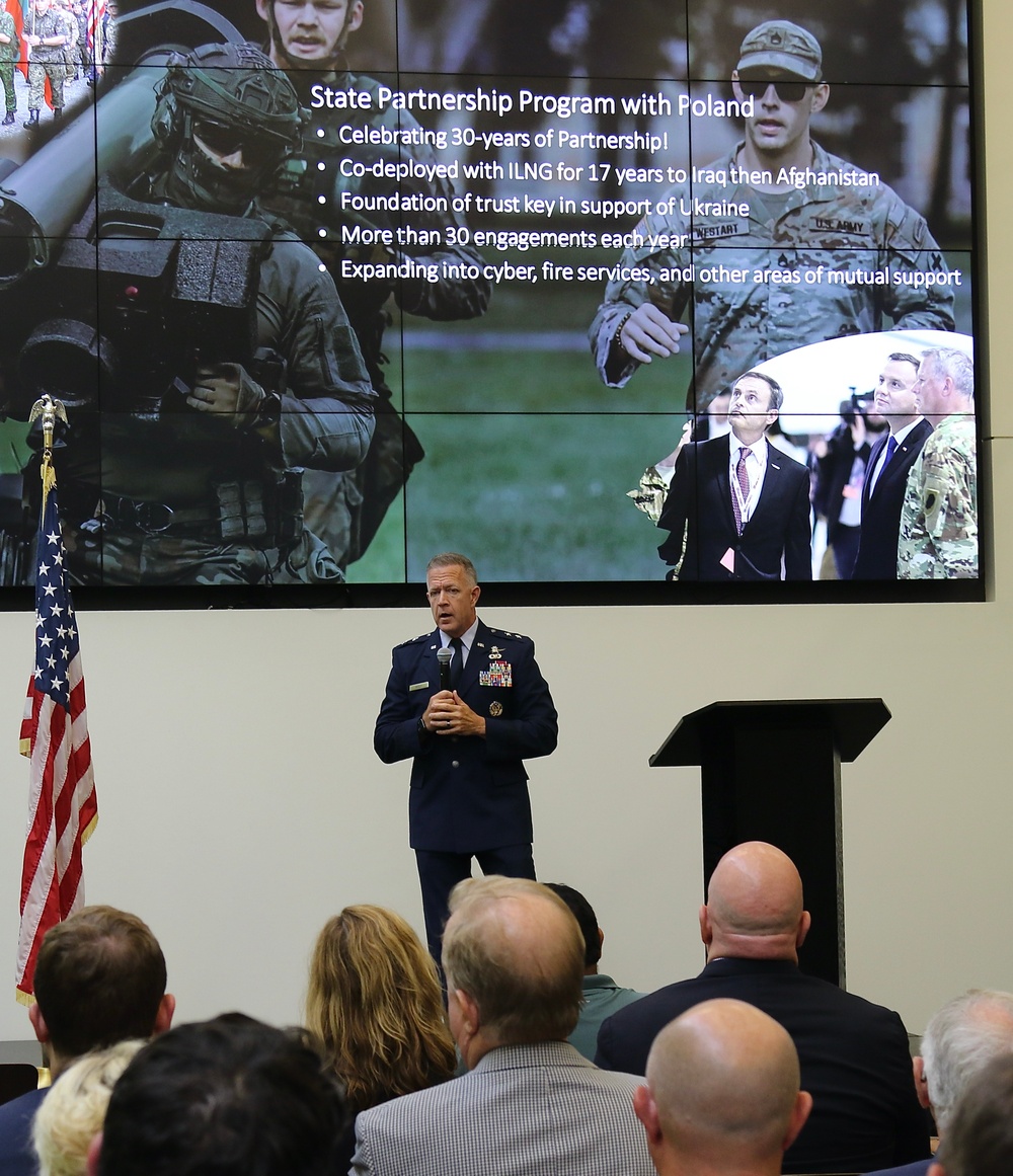 Adjutant General of Illinois Speaks at National Defense Industrial Association Great Lakes' Annual Meeting