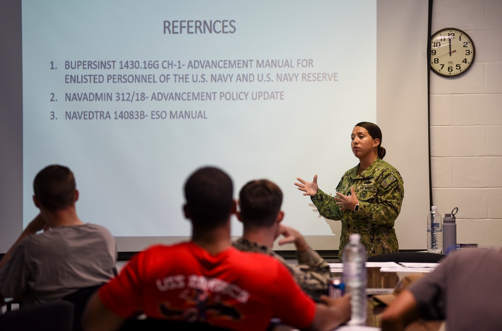 Diego Garcia Enlisted Advancement Symposium