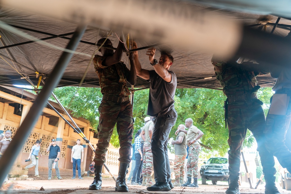 U.S. Army and Benin Armed Forces hold MEDCAP