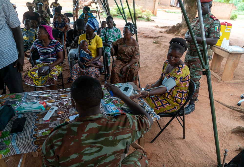 U.S. Army and Benin Armed Forces hold MEDCAP