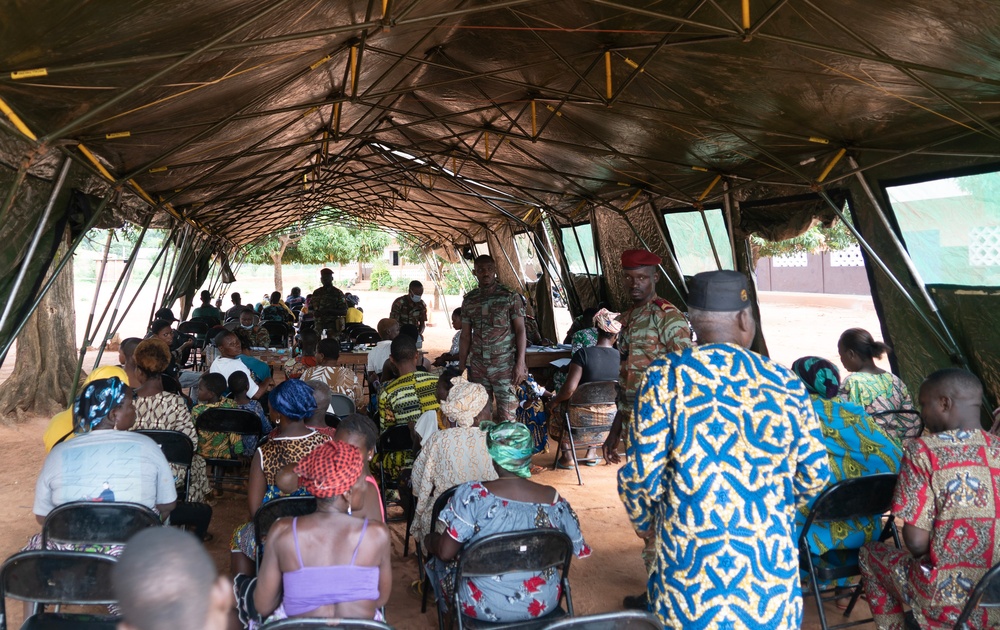 U.S. Army and Benin Armed Forces hold MEDCAP