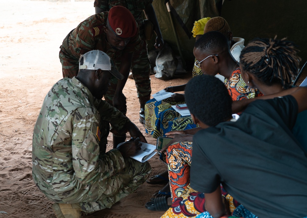 U.S. Army and Benin Armed Forces hold MEDCAP