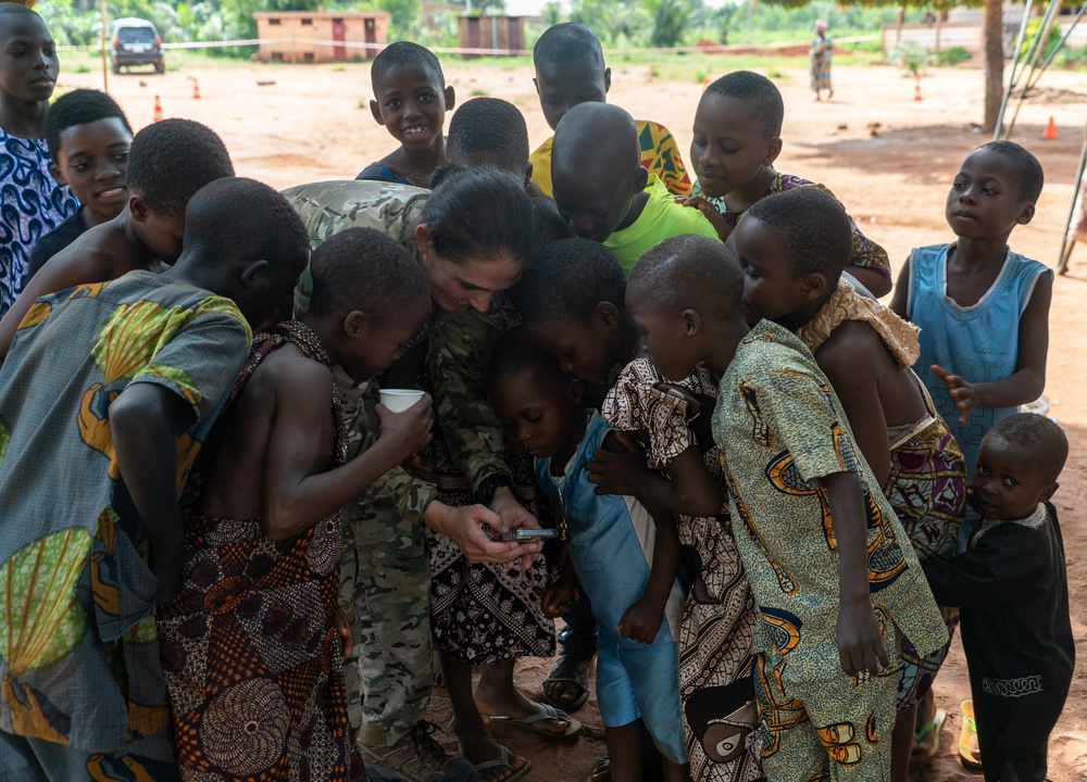 U.S. Army and Benin Armed Forces hold MEDCAP