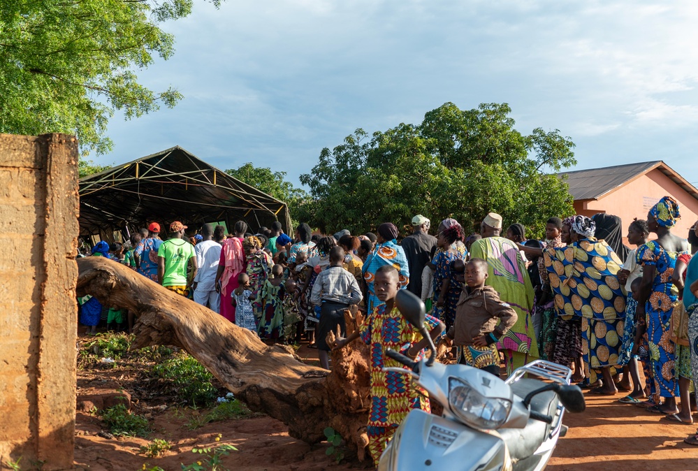 U.S. Army and Benin Armed Forces hold MEDCAP