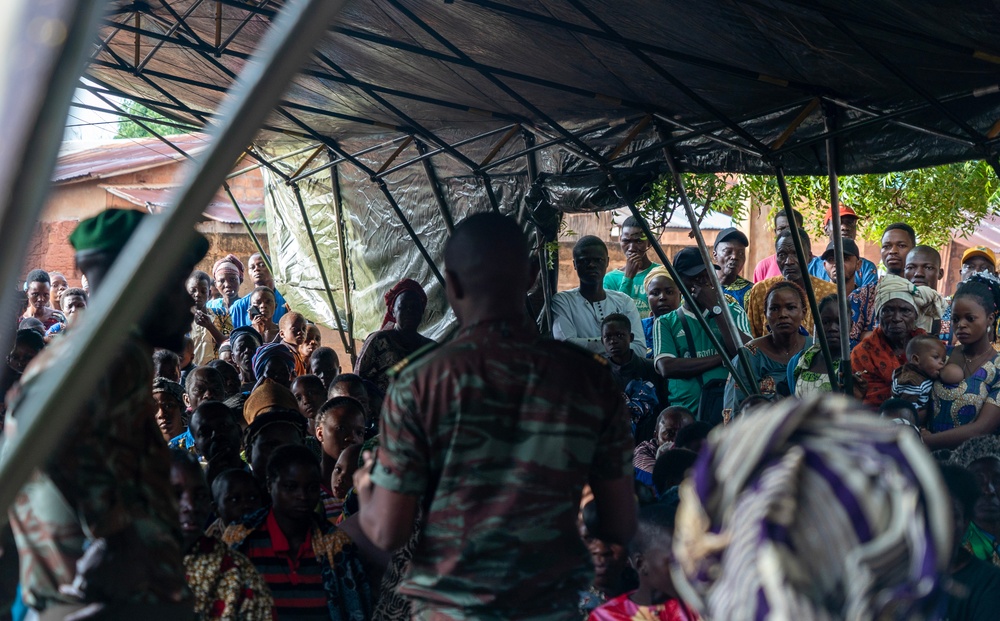 U.S. Army and Benin Armed Forces hold MEDCAP