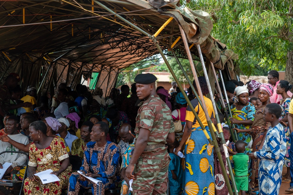 U.S. Army and Benin Armed Forces hold MEDCAP