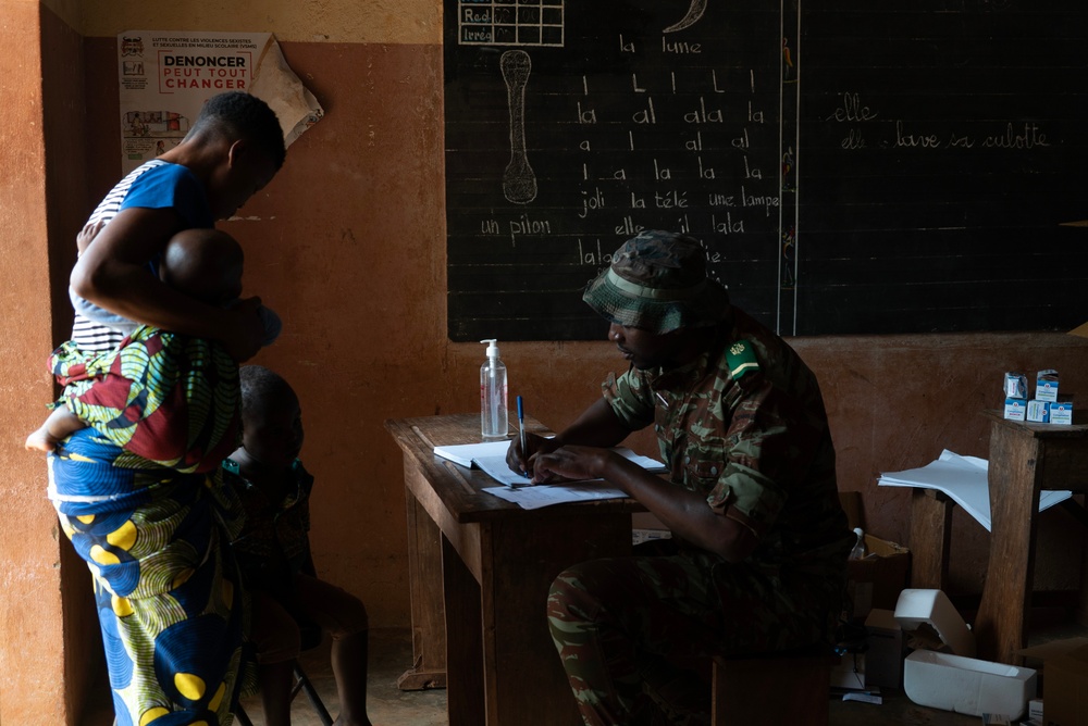 U.S. Army and Benin Armed Forces hold MEDCAP