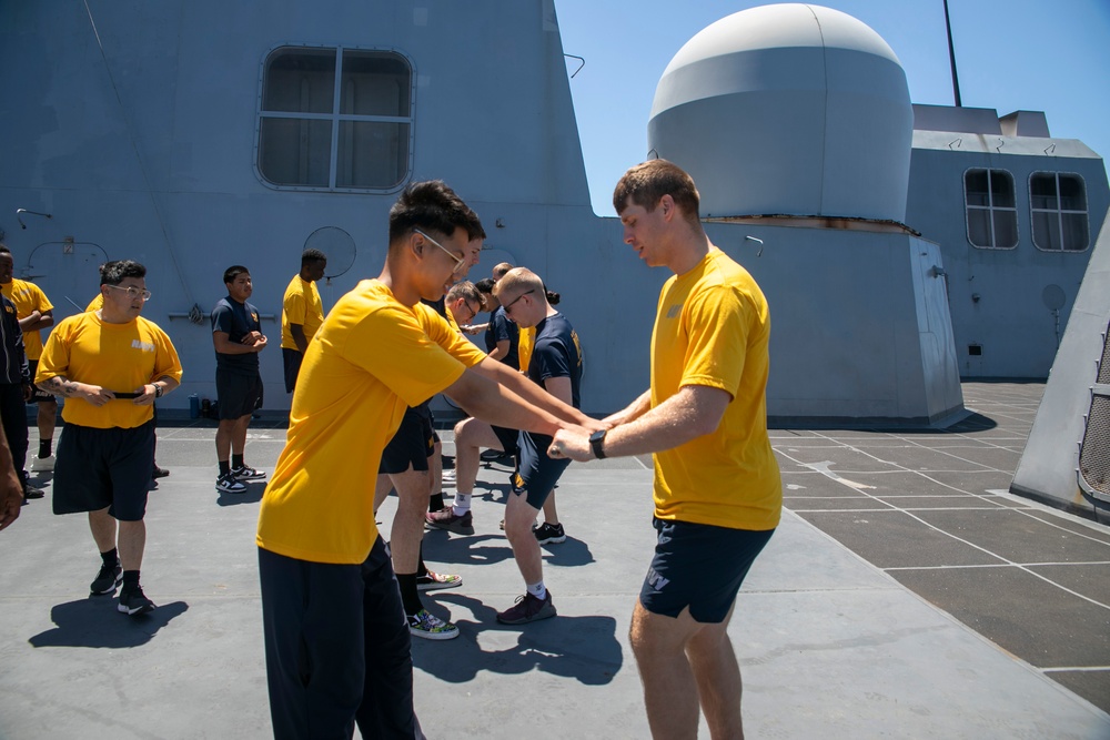 USS Mesa Verde Sailors Participate in SRF B