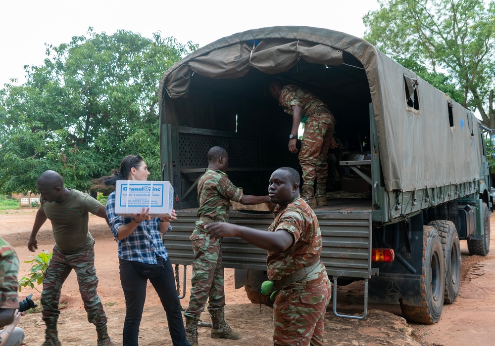 U.S. Army and Benin Armed Forces hold MEDCAP