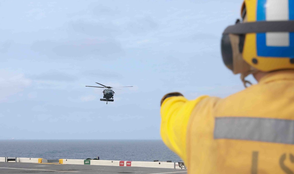 USS Lewis B. Puller Helo Operations