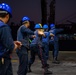 USS Ronald Reagan (CVN 76) conducts fueling-at-sea with USNS Rappahannock (T-AO 204)