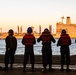 USS Ronald Reagan (CVN 76) conducts fueling-at-sea with USNS Rappahannock (T-AO 204)