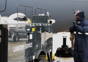 87th Aerial Port Squadron train with 721st Aerial Port Squadron for annual tour