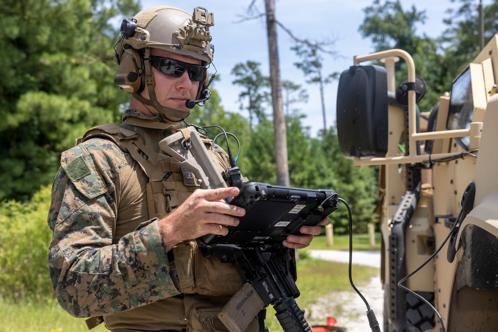 Combat Logistics Battalion-24 Conducts Improvised Explosive Device Response Exercises during their Marine Corps Combat Readiness Evaluation