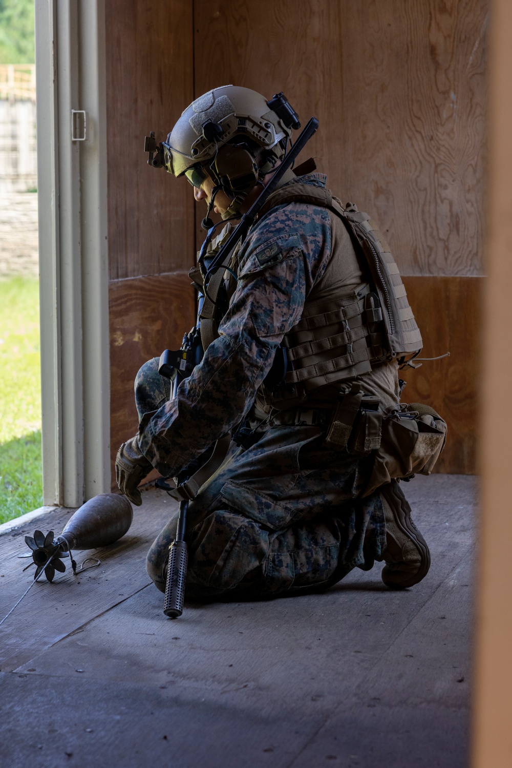 Combat Logistics Battalion-24 Conducts Improvised Explosive Device Response Exercises during their Marine Corps Combat Readiness Evaluation