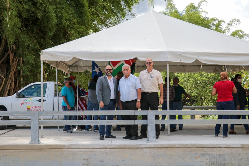 Jayuya mayor inagurates bridge built with FEMA funding