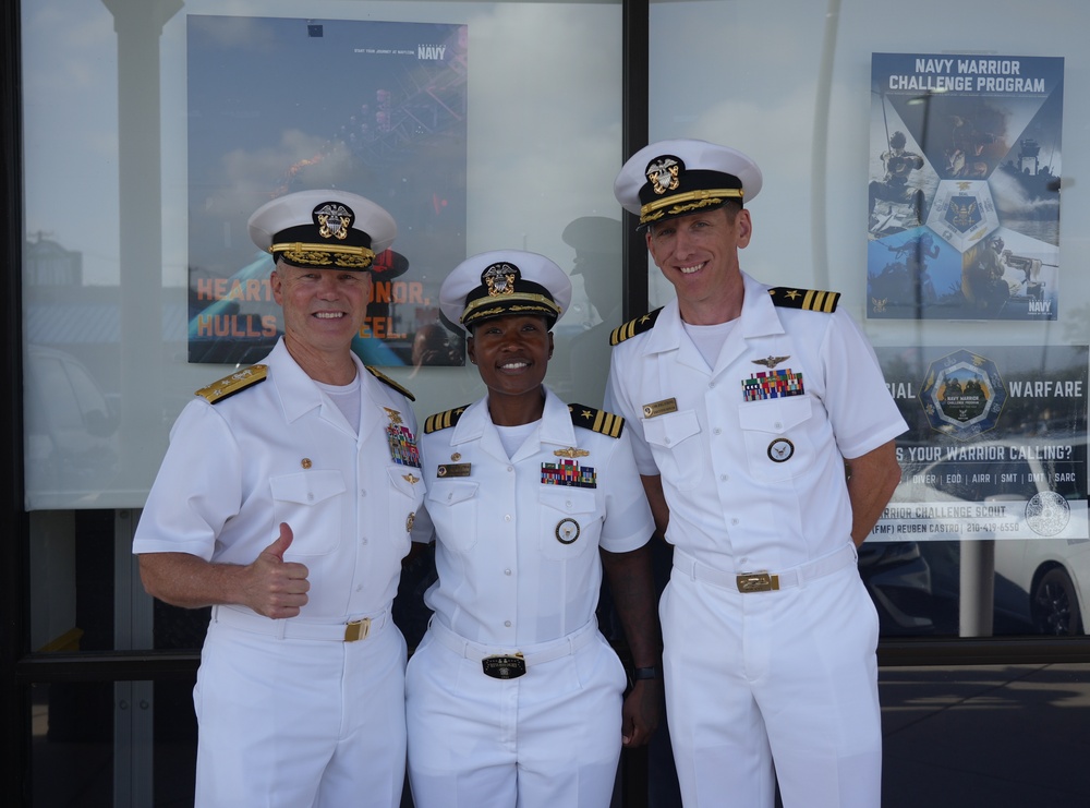 JSOC Visits Future Sailors From NTAG San Antonio