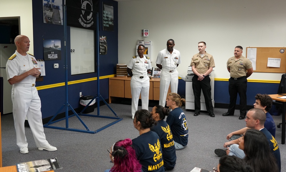 JSOC Visits Future Sailors From NTAG San Antonio