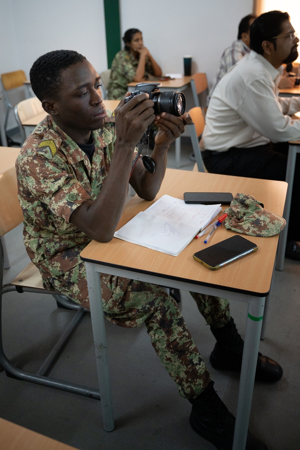 SDNG partner with Suriname Armed Forces for communications conference
