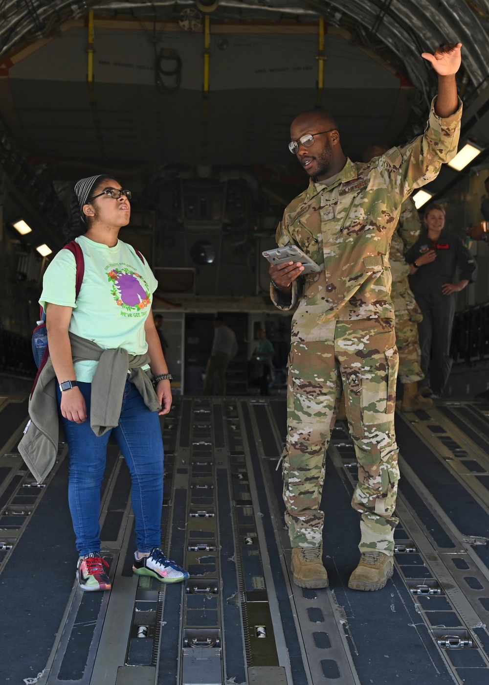 Organization of Black Aerospace Professionals experience 62d AW airlift capabilities