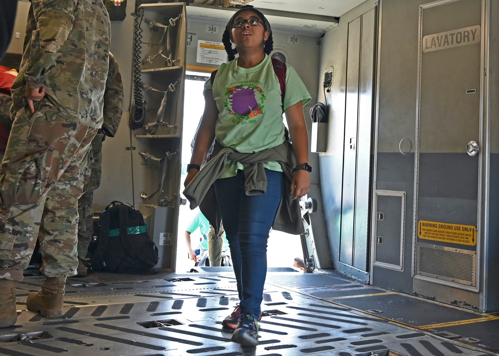 Organization of Black Aerospace Professionals experience 62d AW airlift capabilities