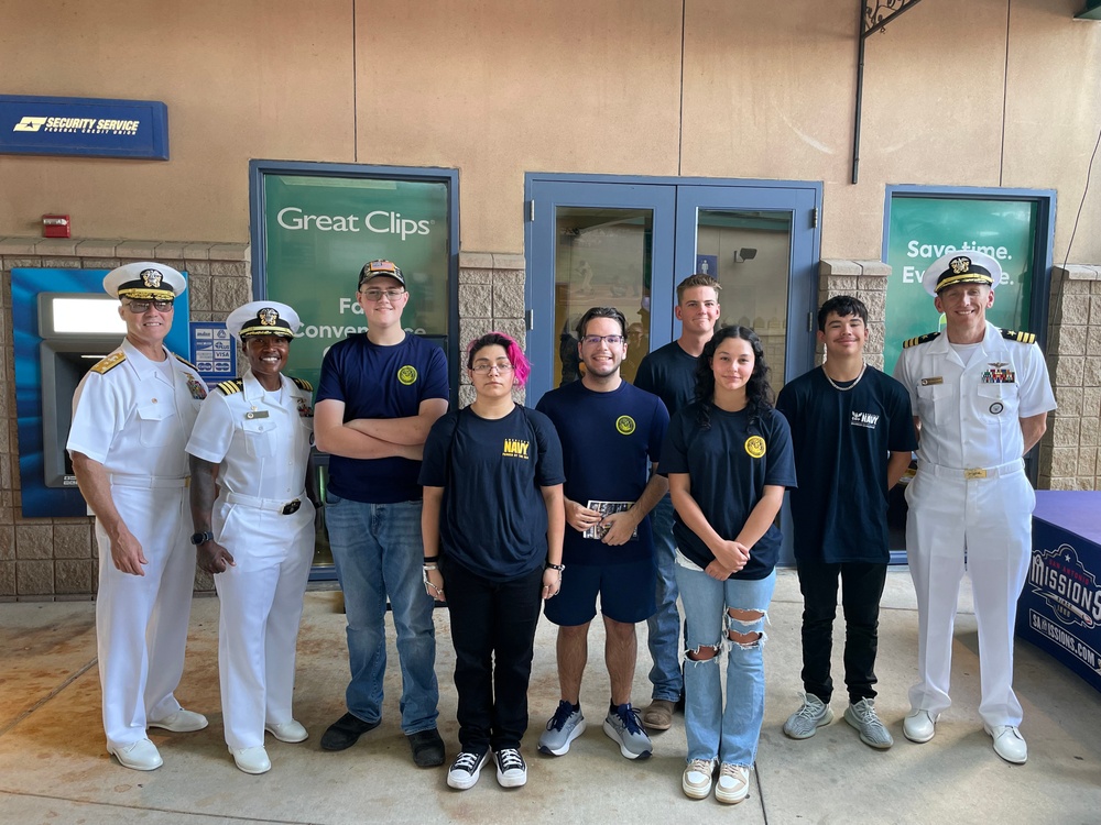 JSOC Gives the Oath of Enlistment During San Antonio Mission’s Baseball Game