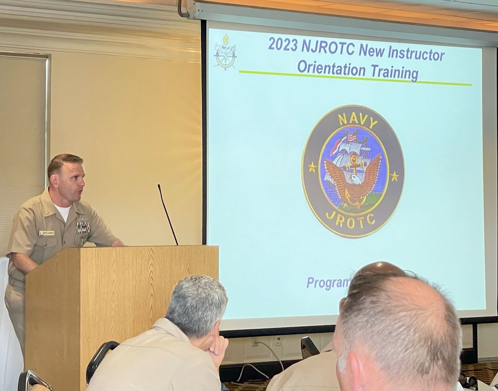 NJROTC Holds New Instructor Training