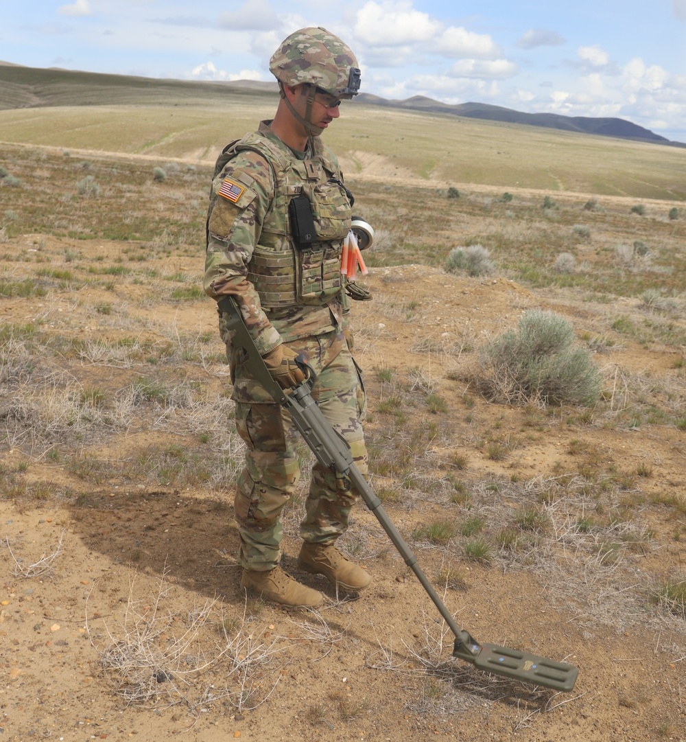 US Army EOD techs clear way to victory during large-scale combat operations training