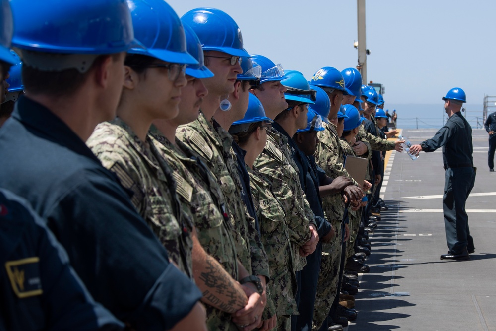 USS Tripoli All Hands Call