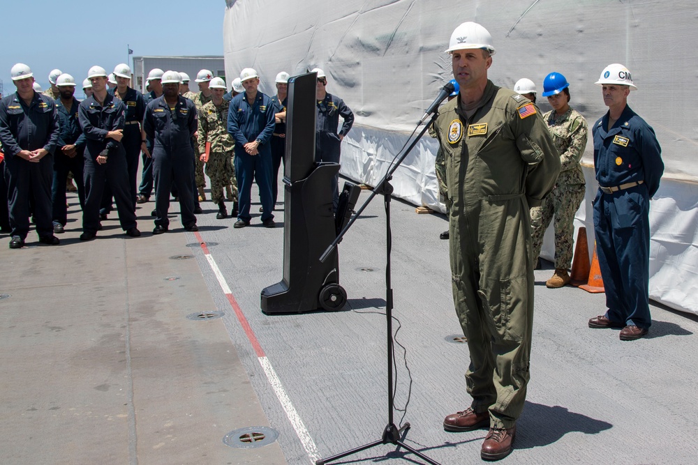 USS Tripoli All Hands Call