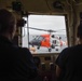 Coast Guard Cutter Healy conducts flight operations in the Gulf of Alaska
