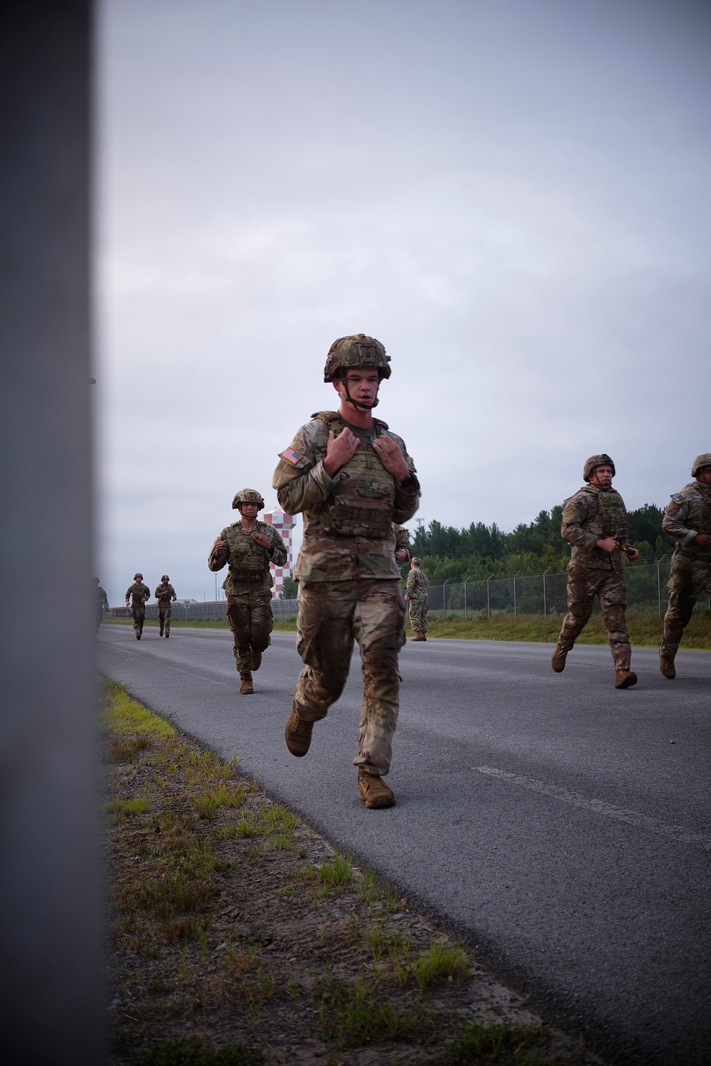 XVIII Airborne Corps Soldiers Compete in EPFA as part of Best Squad Competition 2023