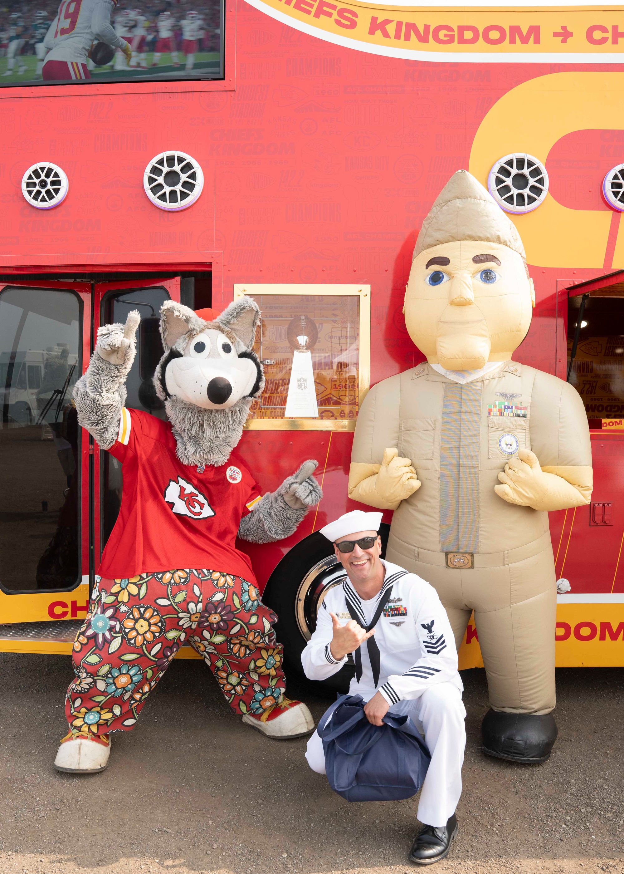 Kansas City Chiefs Inflatable Mascot