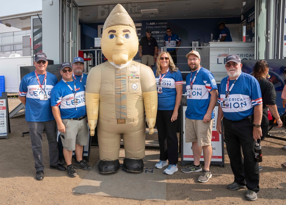 Navy Talent Acquisition Group Northern Plains participates at the IndyCar Race Weekend at Iowa Speedway.